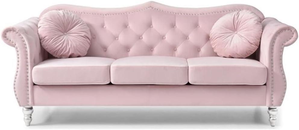 Hollywood 82'' Velvet Sofa