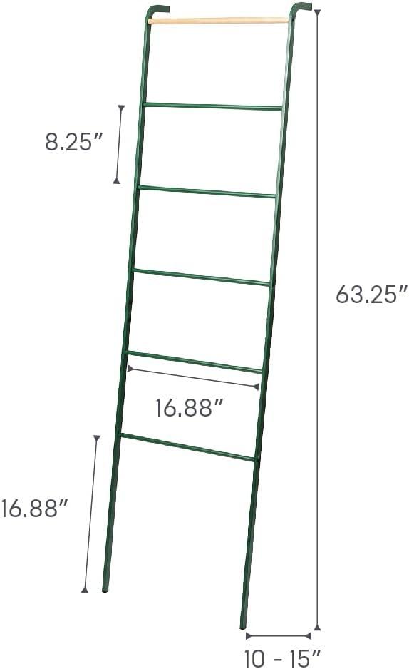 Yamazaki Home Leaning Ladder Rack, Steel