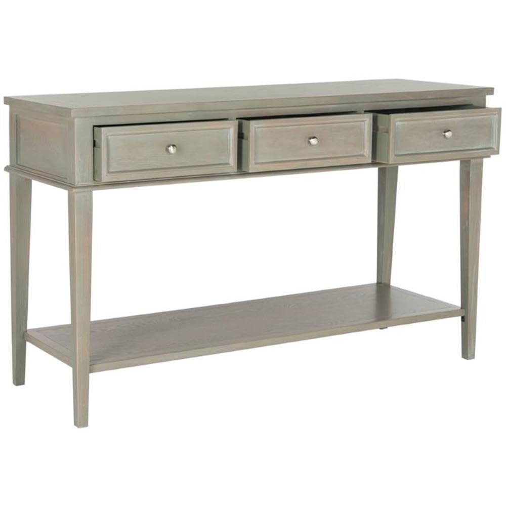 Manelin Console - AMH6641C - Gray - Safavieh Couture