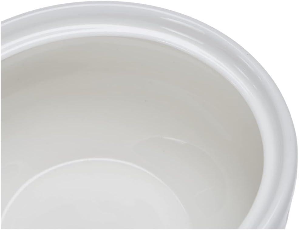 White Premium Porcelain Round Sugar Bowl with Lid