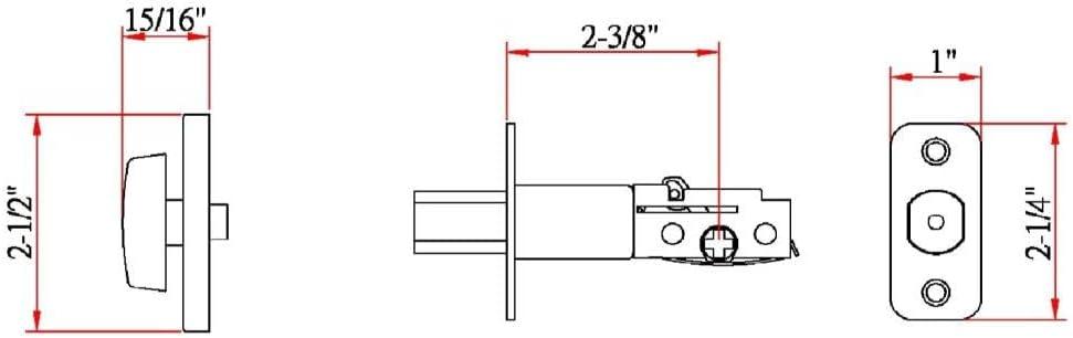 Single Cylinder Deadbolt