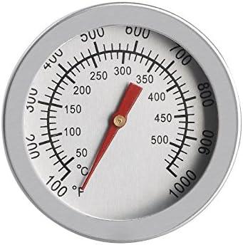 2X BBQ Thermometer Gauge - Barbecue BBQ Pit Smoker Grill Thermometer Temp Gauge - 2Pack
