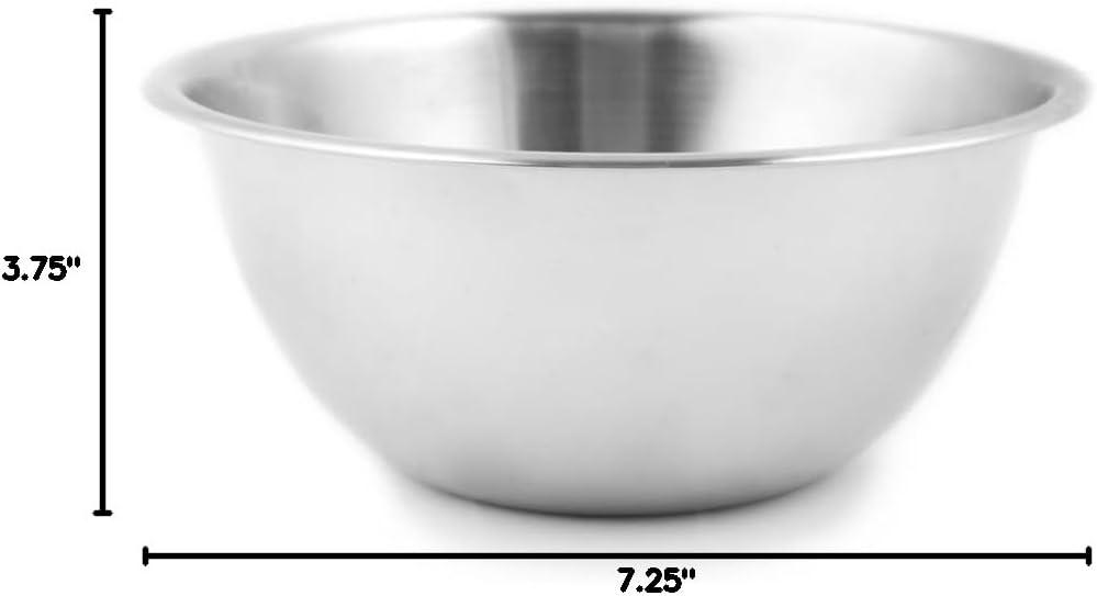 Fox Run 7326 Stainless Steel Mixing Bowl, 1.5 Quarts