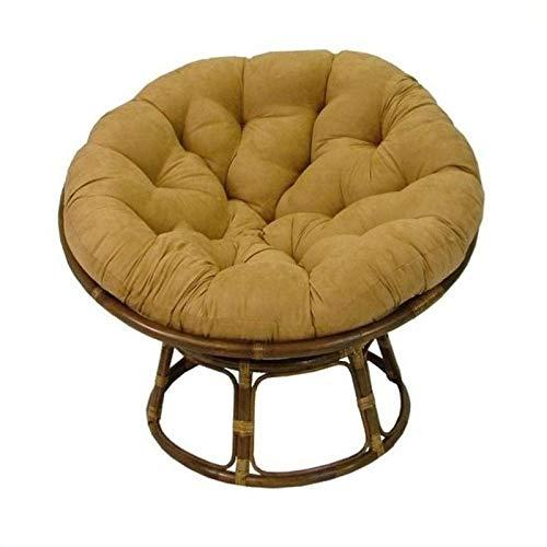 Blazing Needles Microsuede Papasan Cushion, 1 Count (Pack of 1), Java