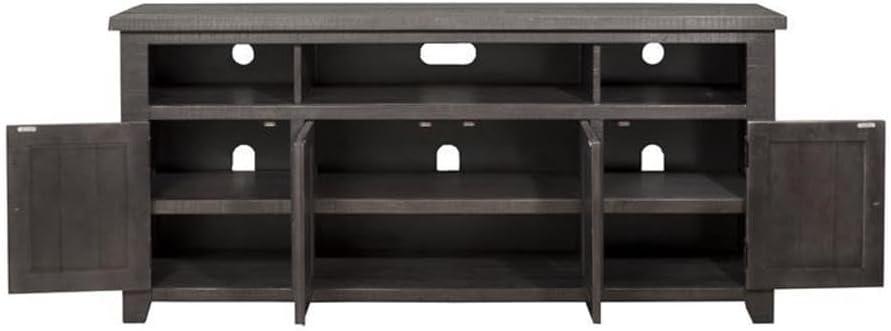 Martin Svensson Home West Mill 65" Solid Wood TV Stand Gray