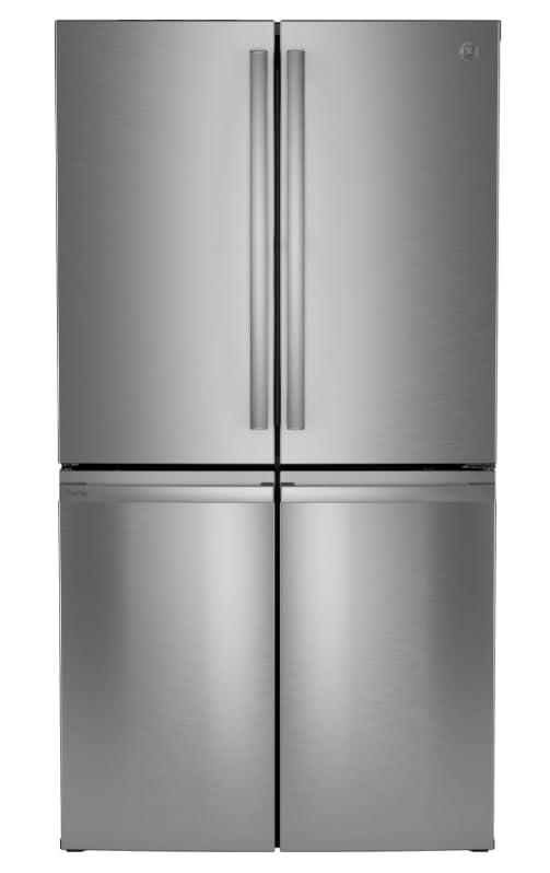 GE Profile™ Series Energy Star Smart 28 Cu. Ft. Fingerprint Resistant Quad-Door Refrigerator