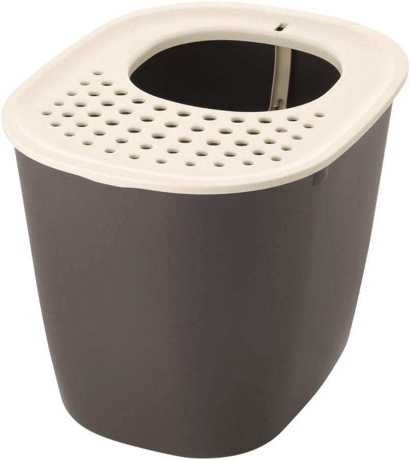Plastic Enclosed Litter Box with Scoop