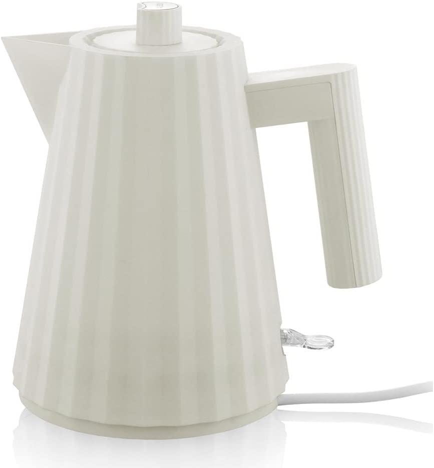 Alessi White Thermoplastic Electric Kettle, 33.8 fl oz