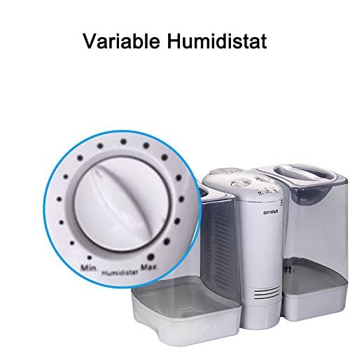 Optimus Optimus Warm Mist Console Humidifier for 1000 Cubic Feet