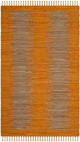 Montauk MTK718 Hand Woven Indoor Accent Rug - Orange - 3'x5' - Safavieh.