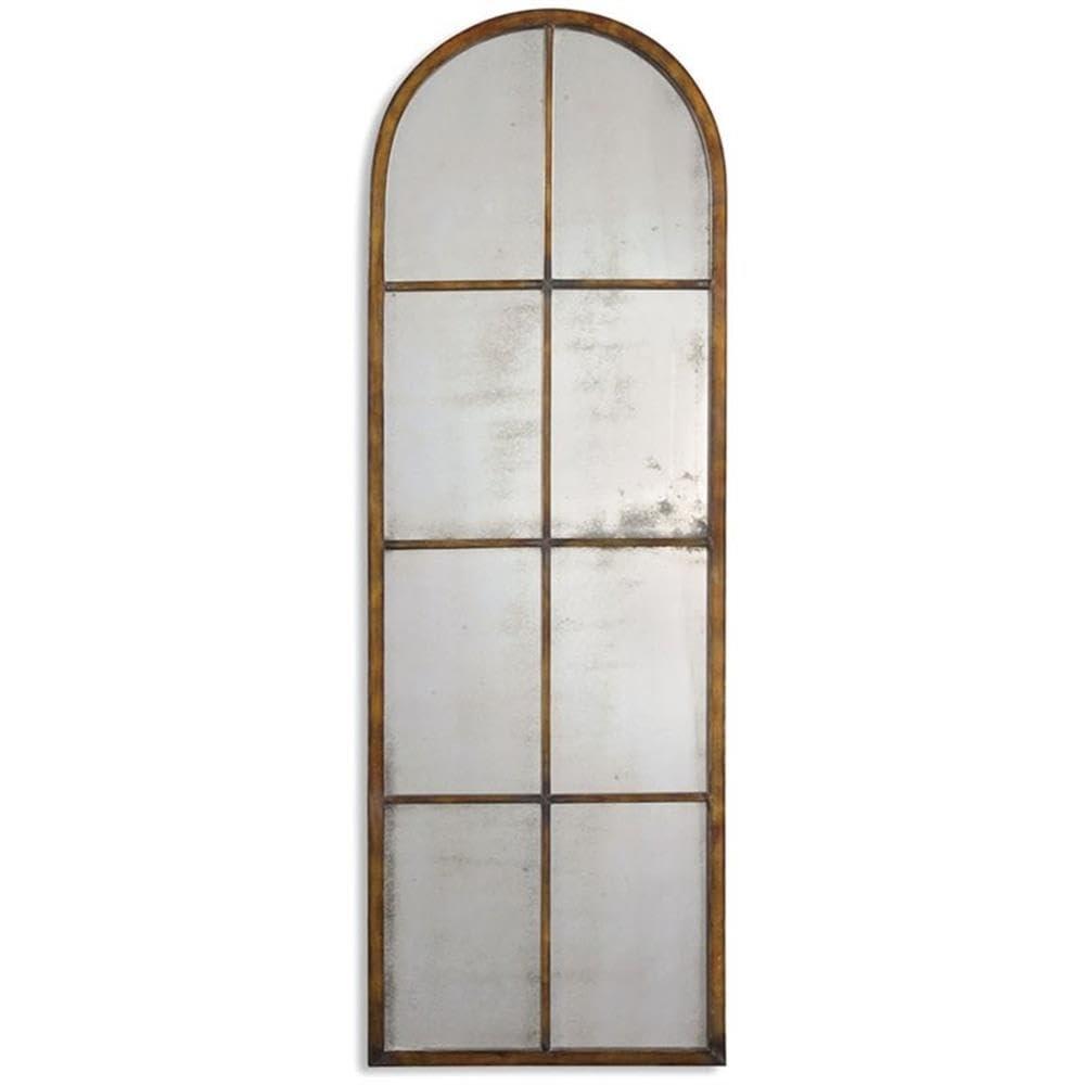 Uttermost Amiel Arched Brown Mirror