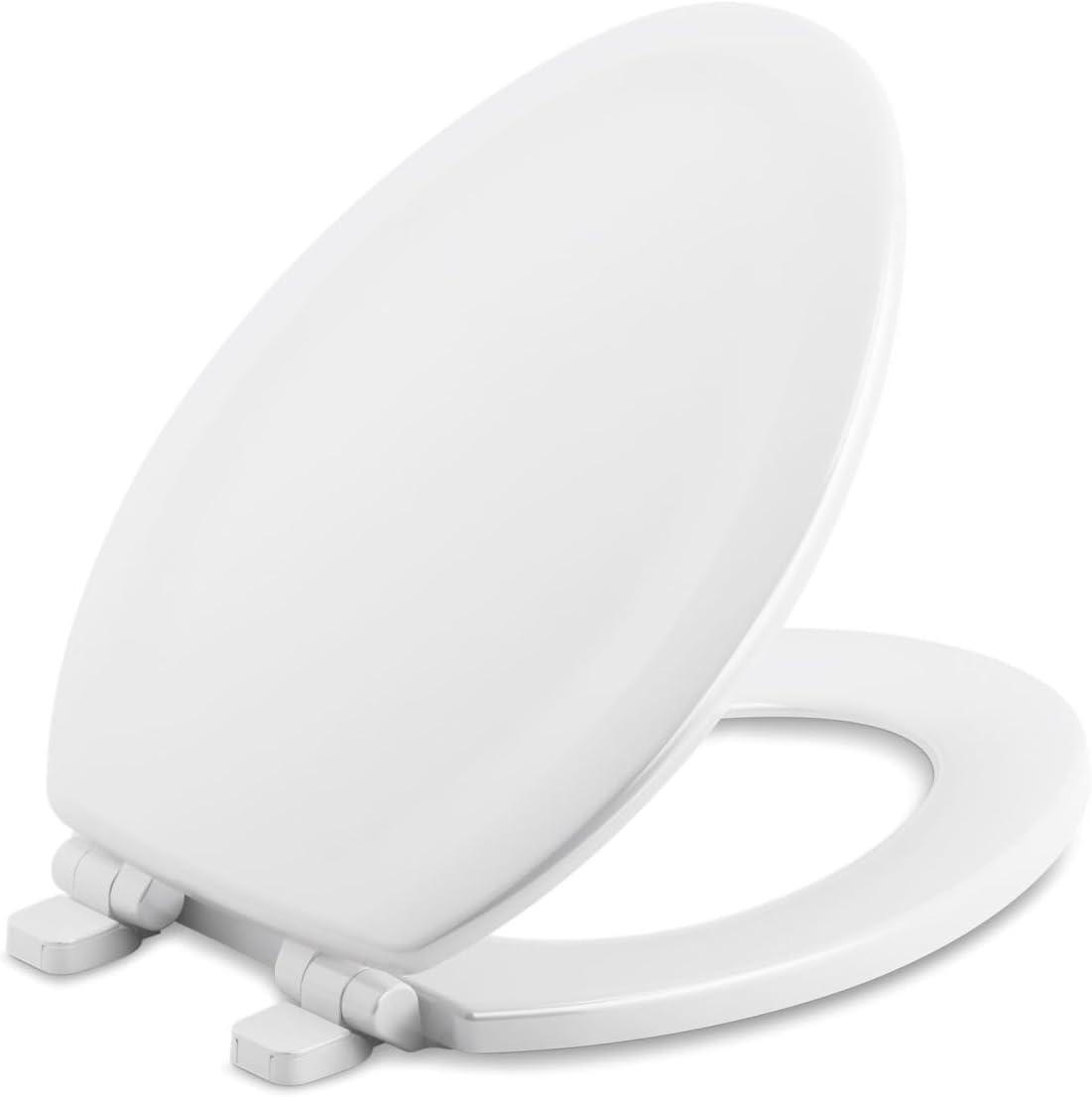 Stonewood Quiet-Close Compression-Molded Wood Toilet Seat