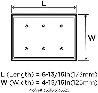 Mulholland 3-Gang Toggle Light Switch Wall Plate