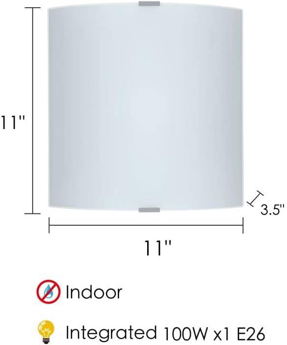 Eglo Lighting - Grafik - 1 Light Wall Sconce In Contemporary Style-11.38 Inches