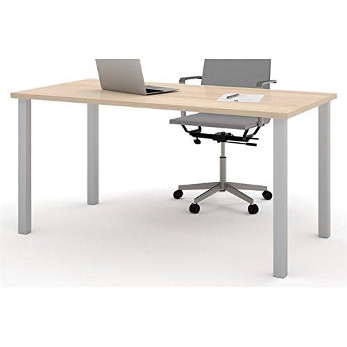 Bestar 60" Writing Desk in Bark Gray