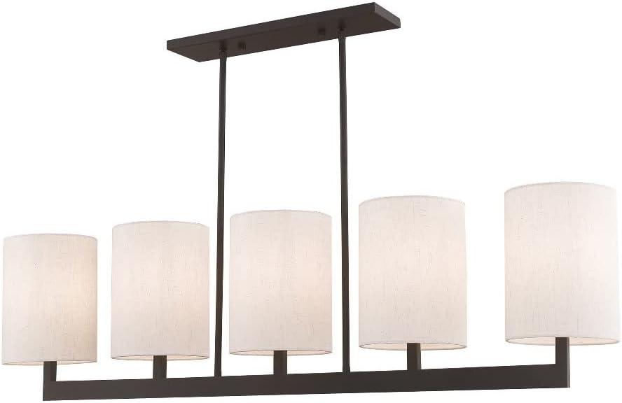 Livex Lighting Hayworth 5 - Light Chandelier in  Bronze