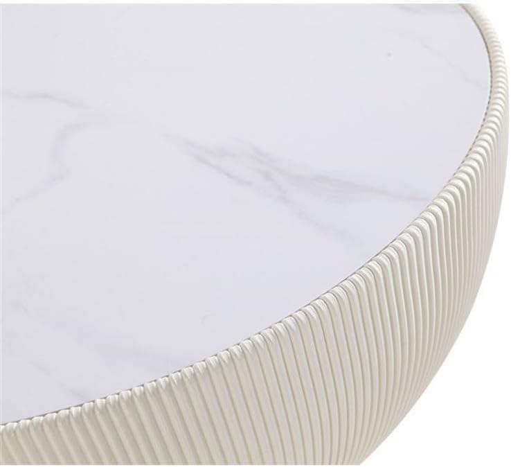 Manhattan Comfort 3pc Anderson Leatherette Upholstered Coffee Table and End Table Set Cream/Gray