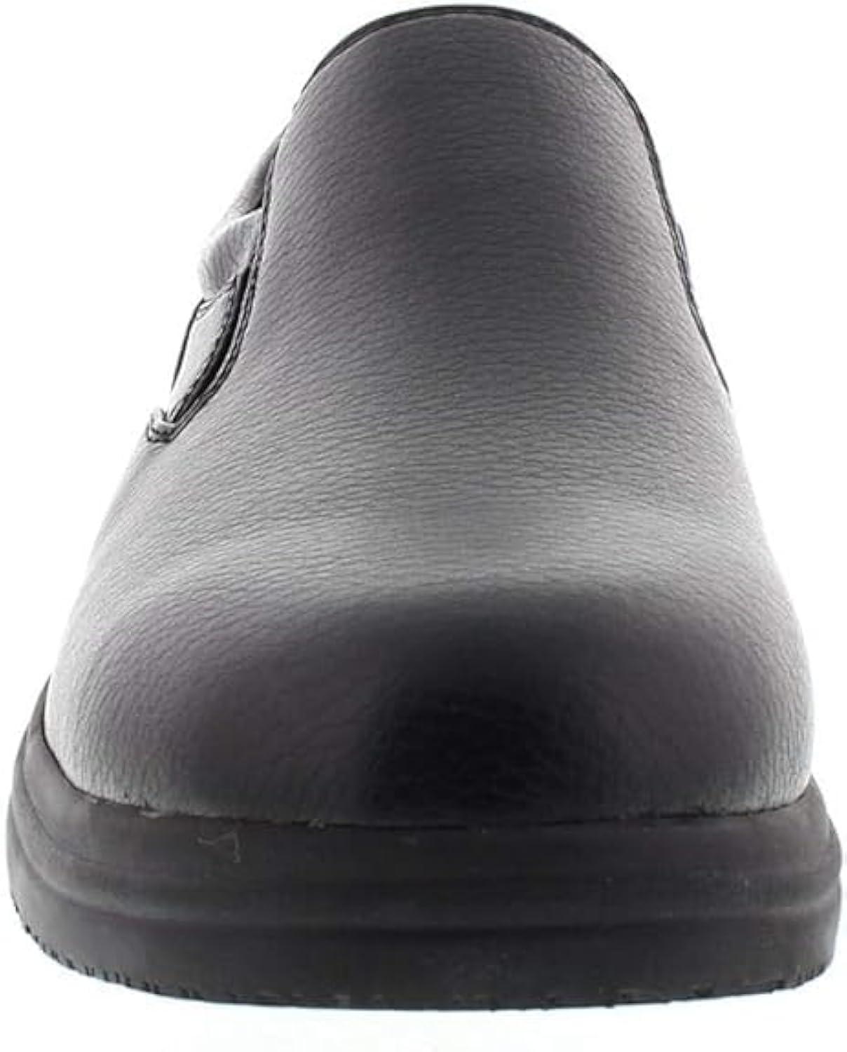 Deer Stags Men's Manager Slip-Resistant Workwear Loafer - Black - 16 Wide