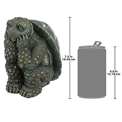 Design Toscano The Thinker Turtle Garden Statue