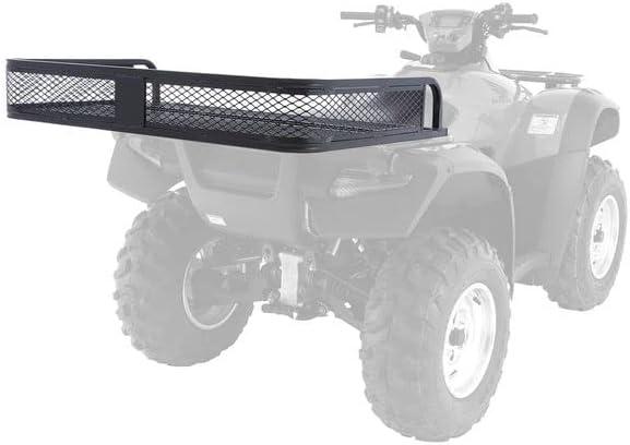 Black Widow Universal Deluxe Steel Mesh ATV Rear Rack Basket