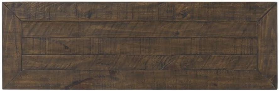 Martin Svensson Home Monterey Sofa 50" Console Table, Black and Brown