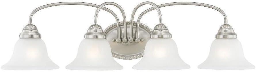 Livex Lighting Edgemont 4 - Light Vanity in  Brushed Nickel