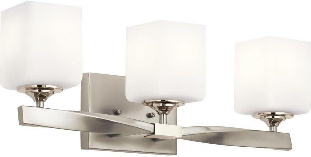 Kichler Lighting Marette 3 - Light Vanity in  Brushed Nickel