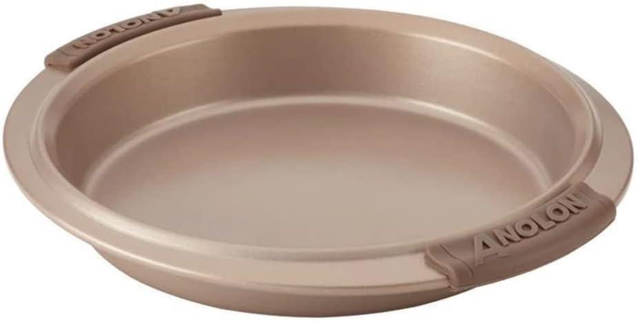 Anolon Anolon Advanced Bakeware Nonstick Round Cake Pan/Baking Pan with Silicone Grips