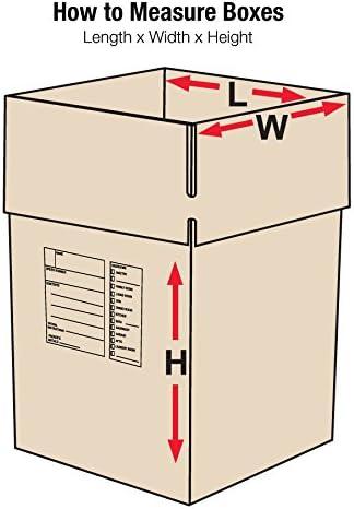 Box Partners Double Wall Boxes 18" x 18" x 24" Kraft 10/Bundle HD181824DW