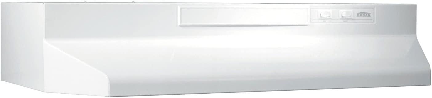 Broan NuTone 30" Steel 160 CFM Convertible Under Cabinet Range Hood with Mesh Filter