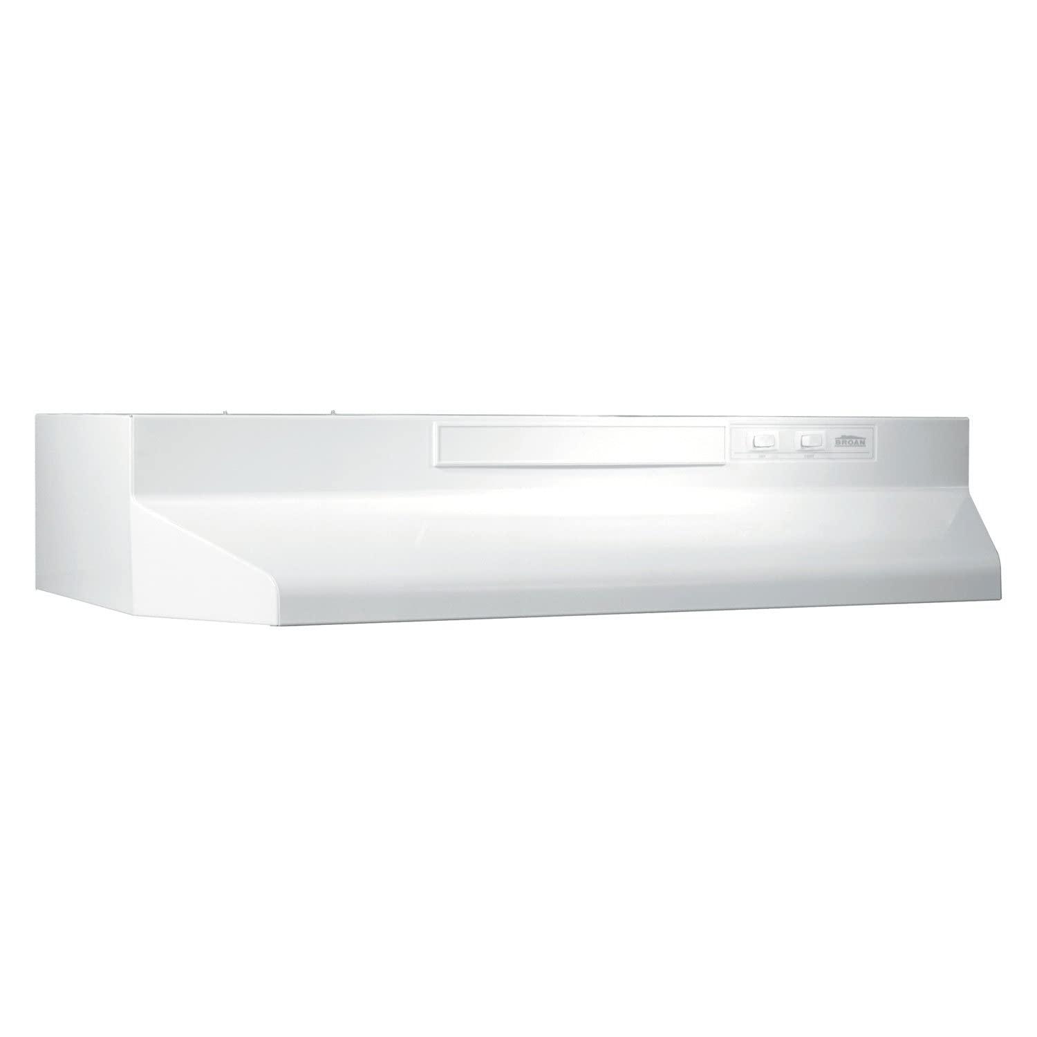 Broan NuTone 30" Steel 160 CFM Convertible Under Cabinet Range Hood with Mesh Filter