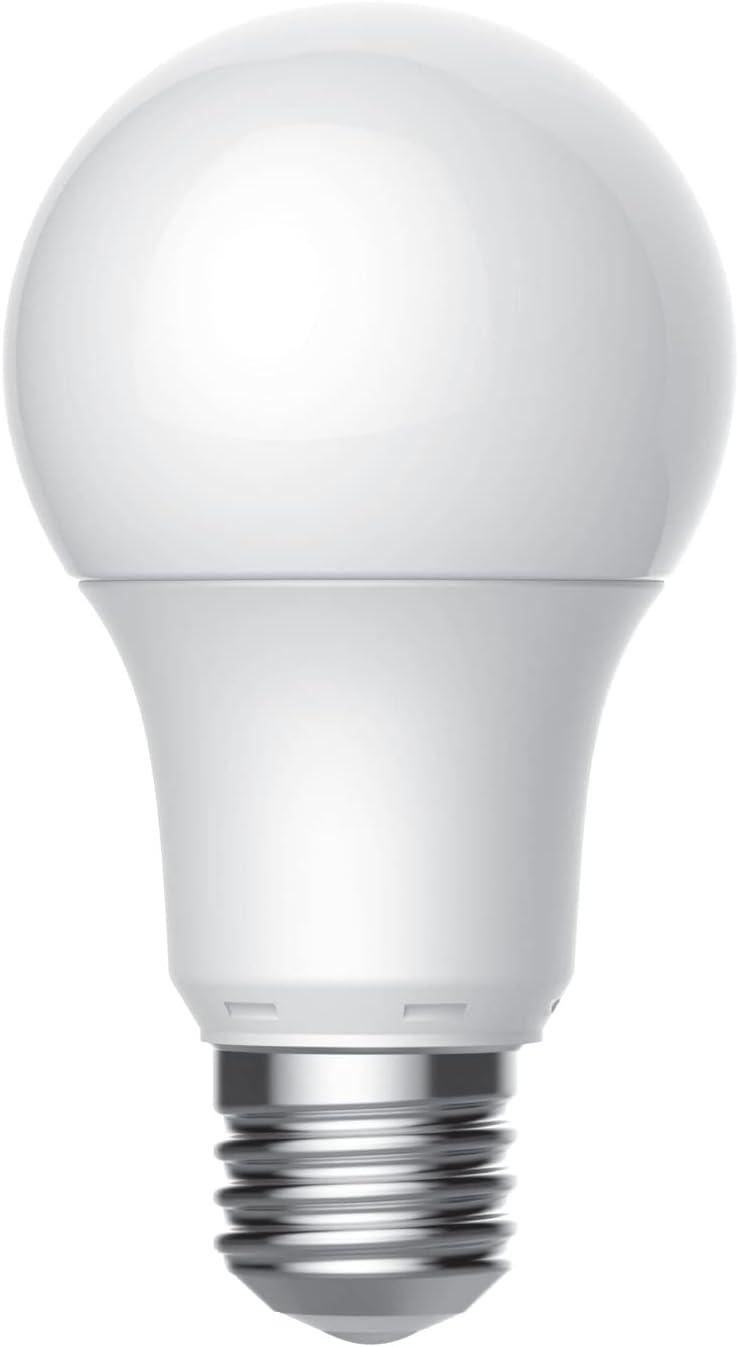 GE 8pk 60W Basic A19 LED Light Bulbs Daylight: 9.5W 5000K E26 Base, 760 Lumens, Damp Location Suitable, 9.1 Year Life