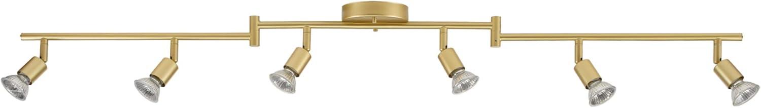 Globe Electric Company 47.2'' 6 -Light Swing Arm Track Track Kit with Dimmable and Adjustable Head