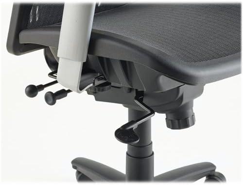 Lorell ErgoMesh Series High-Back Mesh Chair Black Mesh Seat - Mesh Back - Plastic, Steel Frame - Black - 28.5" Width x 28.5" Depth x 51" Height - 1 Each