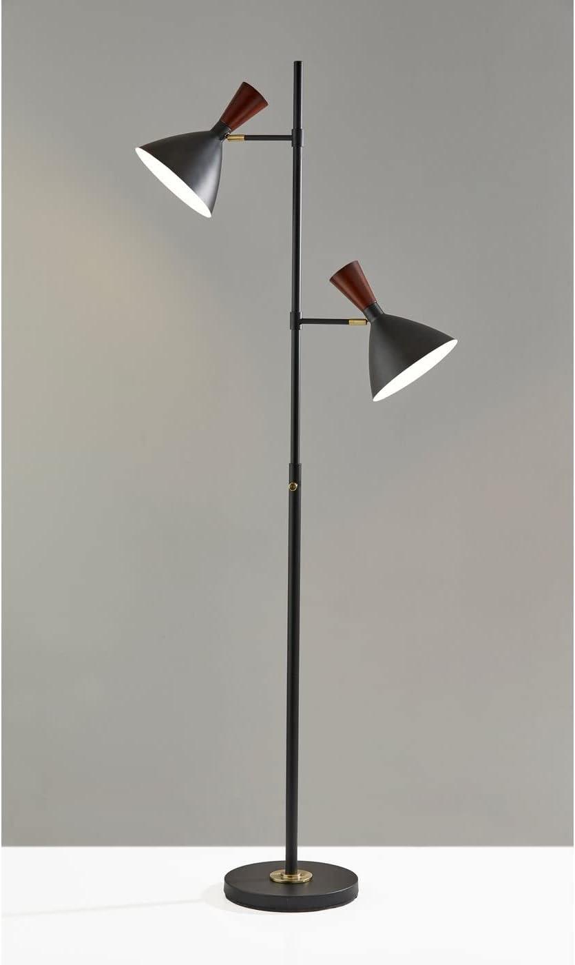 Ravenna Metal 2-Light Floor Lamp (67")