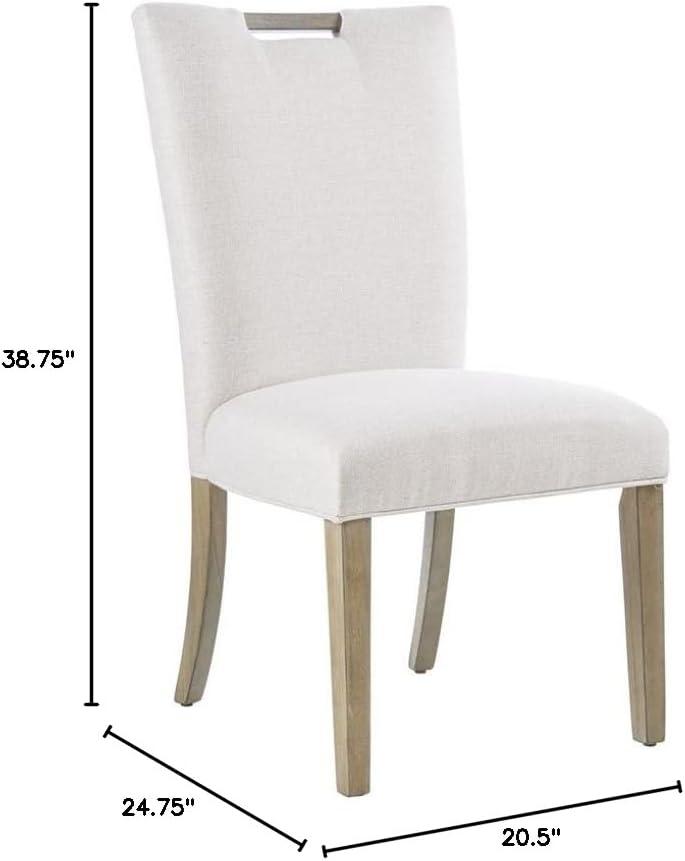 Wildon Home® Quinya 19.5'' H 100% Polyester Upholstered Side Chair (Set of 2)
