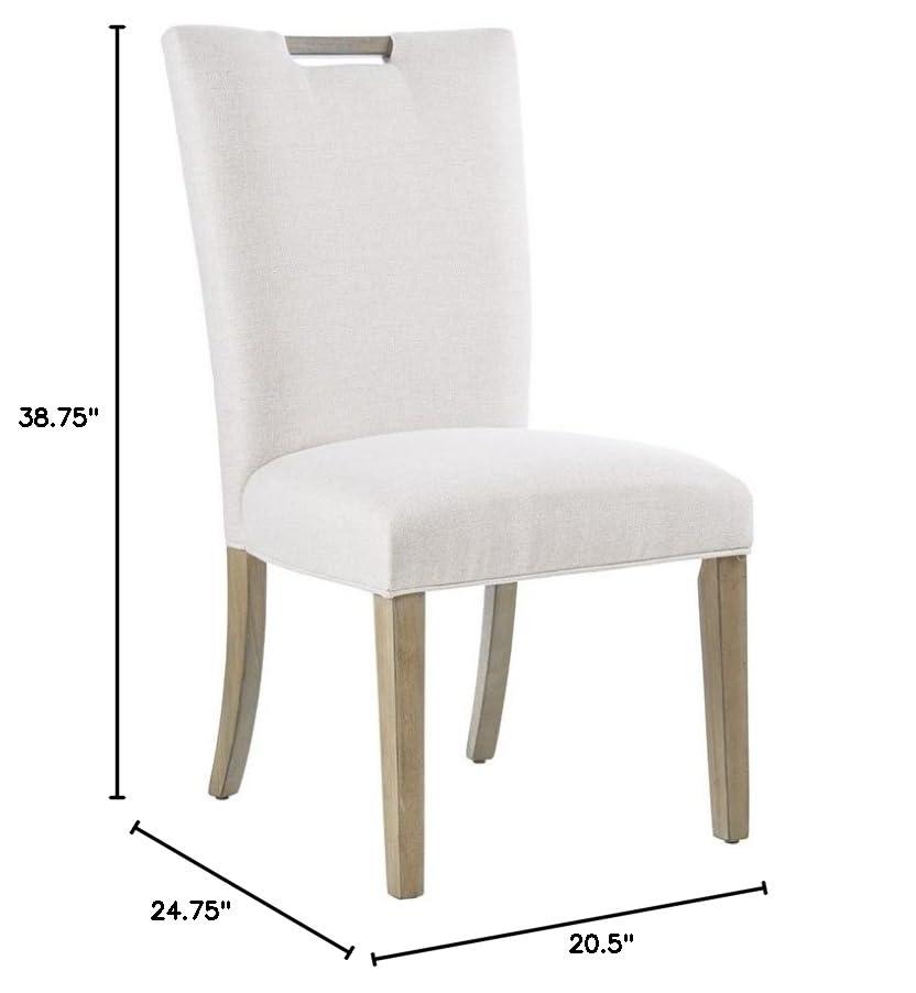 Wildon Home® Quinya 19.5'' H 100% Polyester Upholstered Side Chair (Set of 2)
