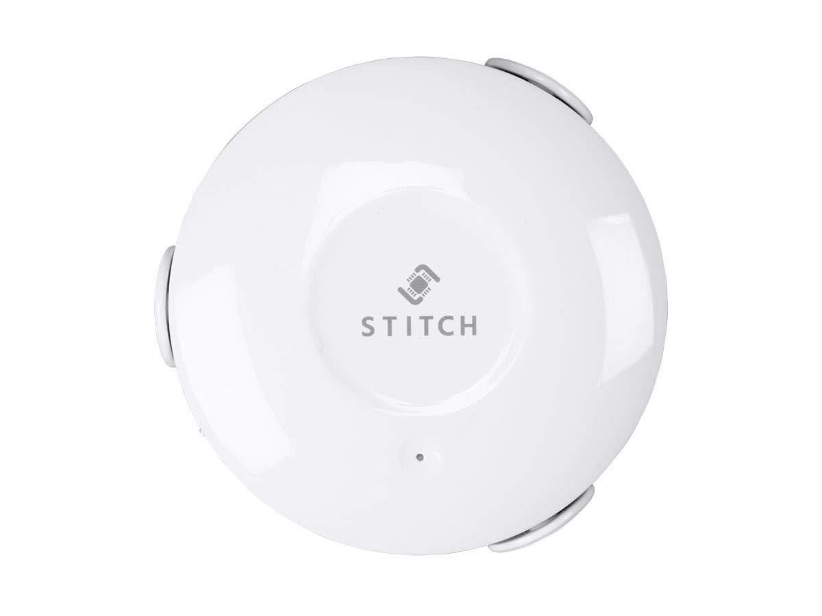 Monoprice Wireless Smart Water Leak/Flood Sensor - White with Probe and Alarm, No Hub Required (Supports IFTTT) - From STITCH Collection