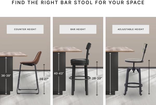 Caitbrook Counter Height Barstool Gray - Signature Design by Ashley: Polyester Upholstery, Nailhead Trim, Swivel Seat