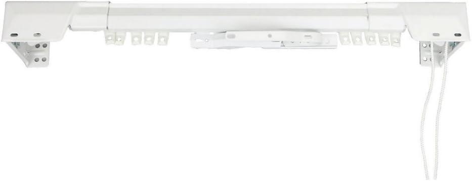 Symple Stuff Bembry Steel Adjustable Single Curtain Rod