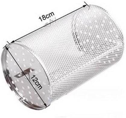Stainless Steel Rotisserie Grill Roaster Drum Oven Basket Oven Roast Baking Rotary for Peanut Dried Nut Coffee Beans BBQ