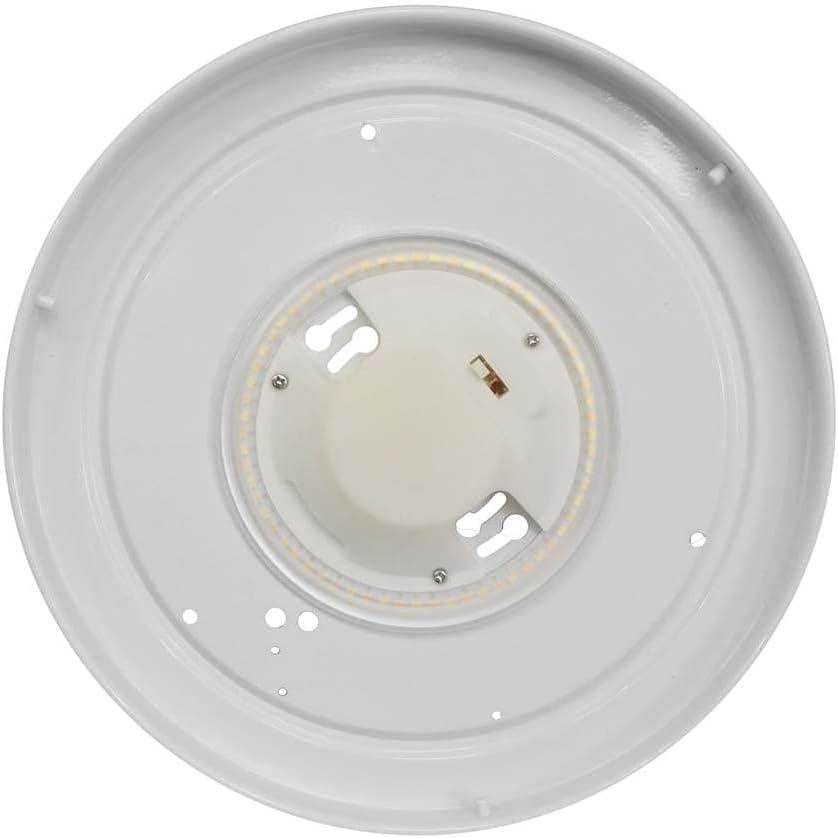 Satco White Acrylic LED Flush Mount Ceiling Light Fixture