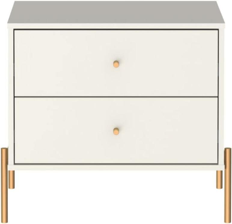 Set of 2 Jasper Drawer Nightstands - Manhattan Comfort