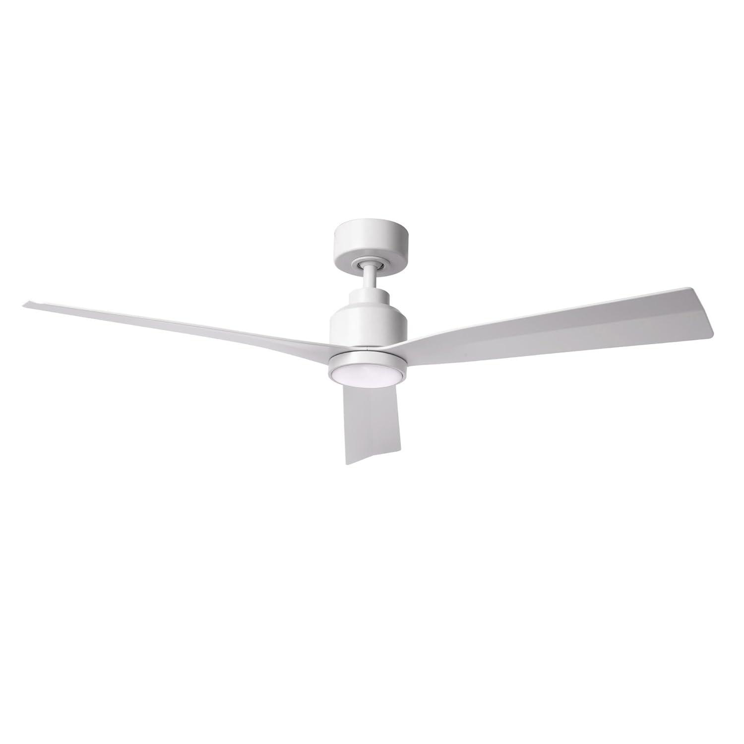 52" Smart Home Compatible 3 Blade Smart Ceiling Fan with Remote