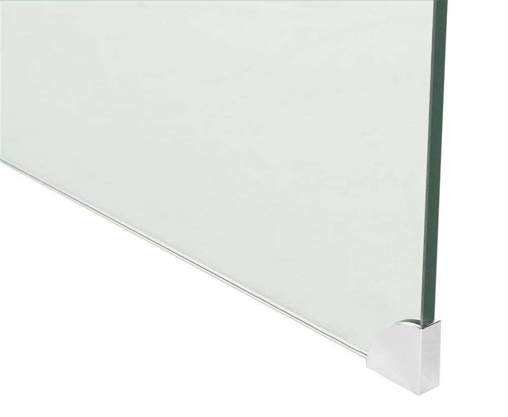 Willowith Glass Coffee Table - Clear - Safavieh