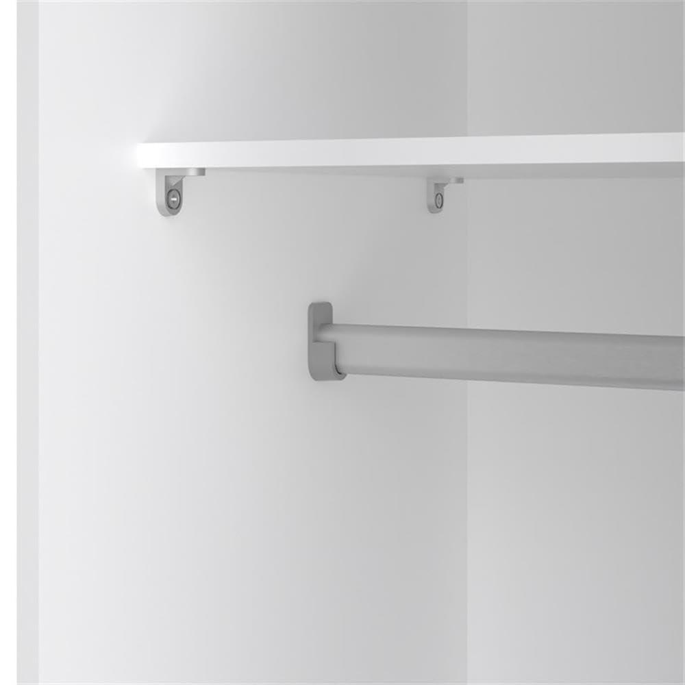 Tvilum, Space Wardrobe with 2 Sliding Doors, White
