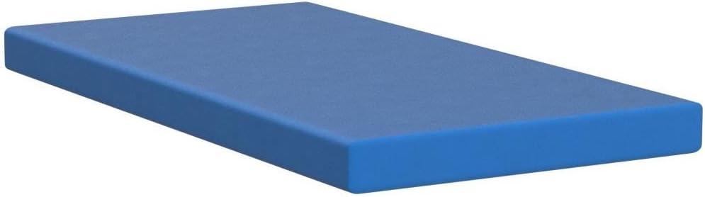 Blue 5-Inch Memory Foam Mattress for Twin Beds