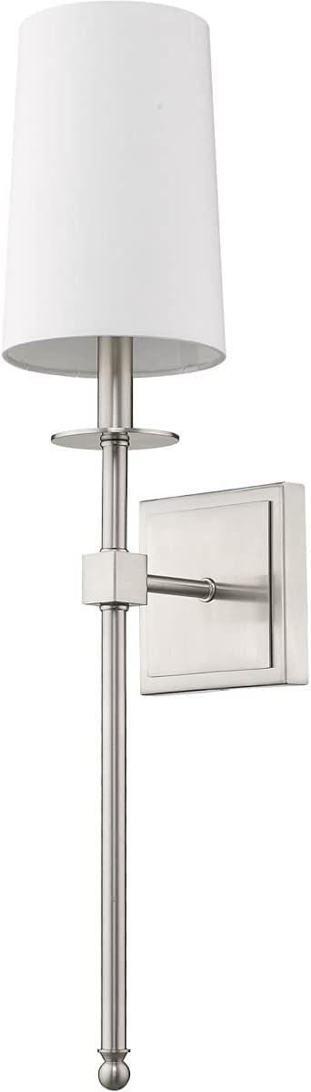 Z-Lite Camila 1 - Light Wall Light in  Brushed Nickel