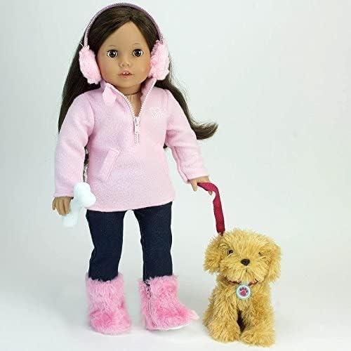 Sophia's Sophia's 18" Doll Plush Puppy Dog & Accessories