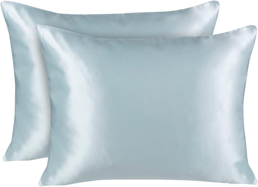 Shopbedding - Satin Pillowcase with Zipper for Hair and Skin